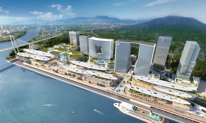 招商廈門西海灣郵輪城工程